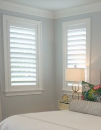 Polywood shutters with hidden tilt rods in New York City